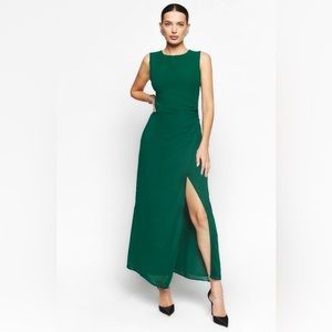 Reformation Ledger Minimalist Classic Midi Dress